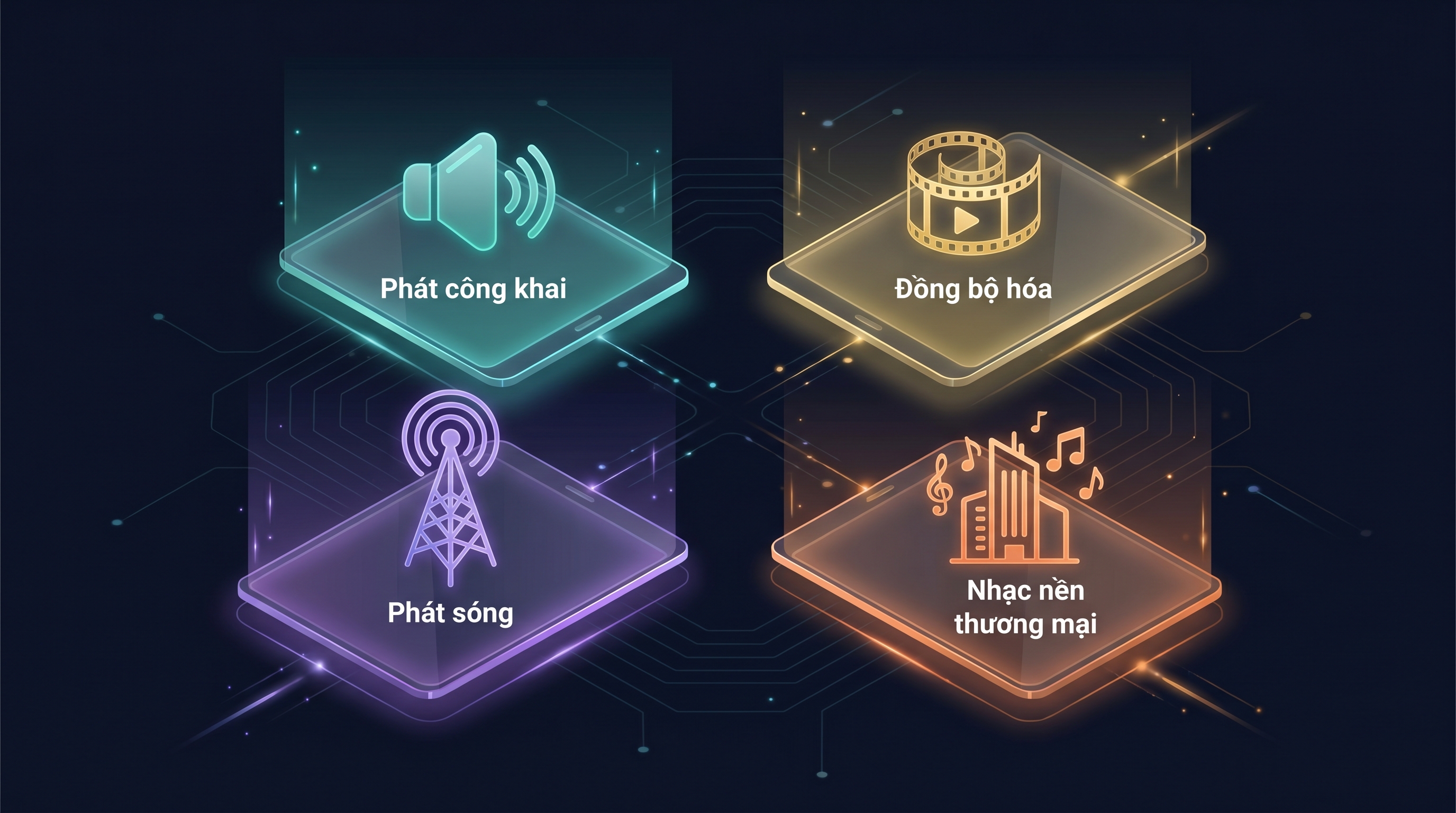 4 loại giấy phép sử dụng nhạc doanh nghiệp cần biết 2026