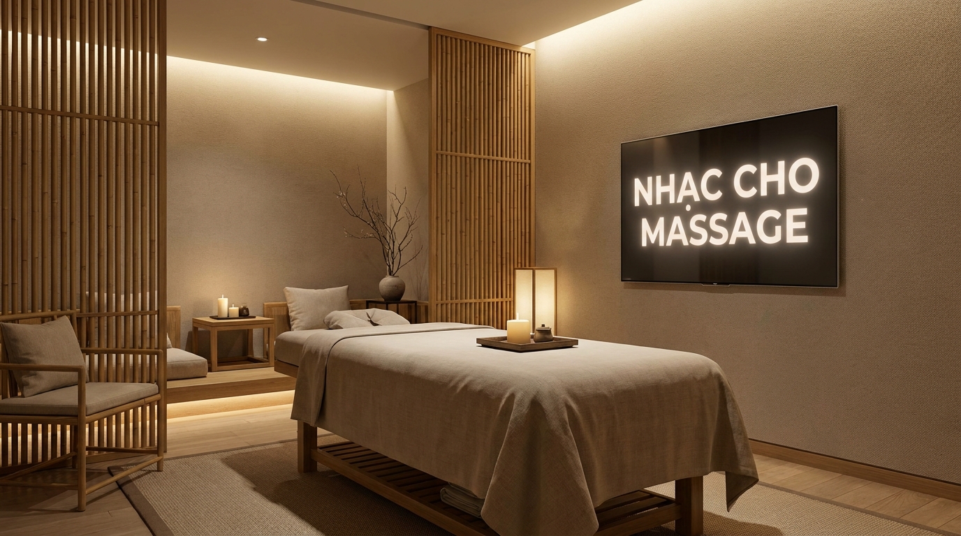 nhạc nền cho trung tâm massage thư giãn sâu