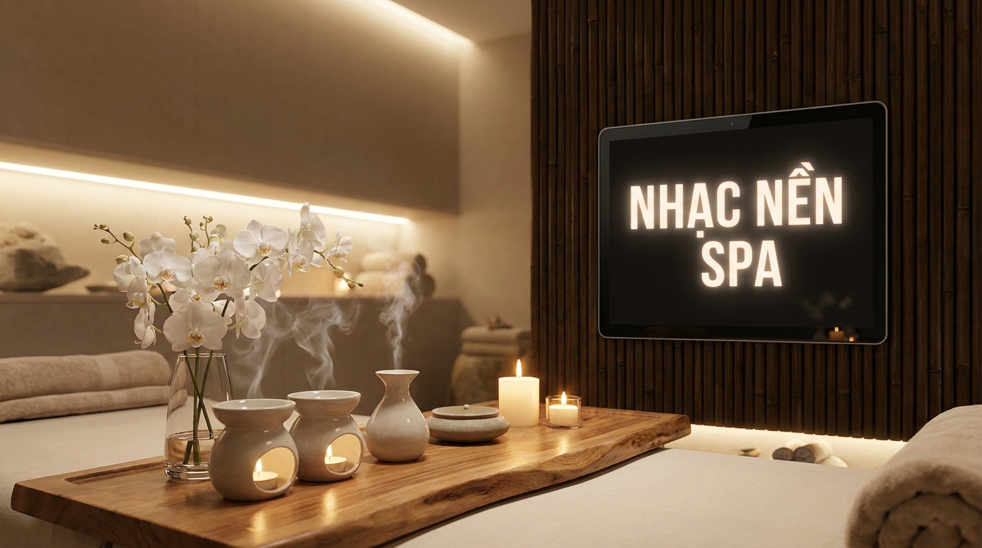 nhạc nền cho spa wellness âm thanh chữa lành không quảng cáo